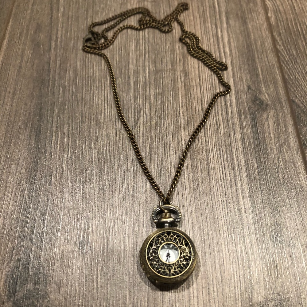 Time Keeping Locket Necklace